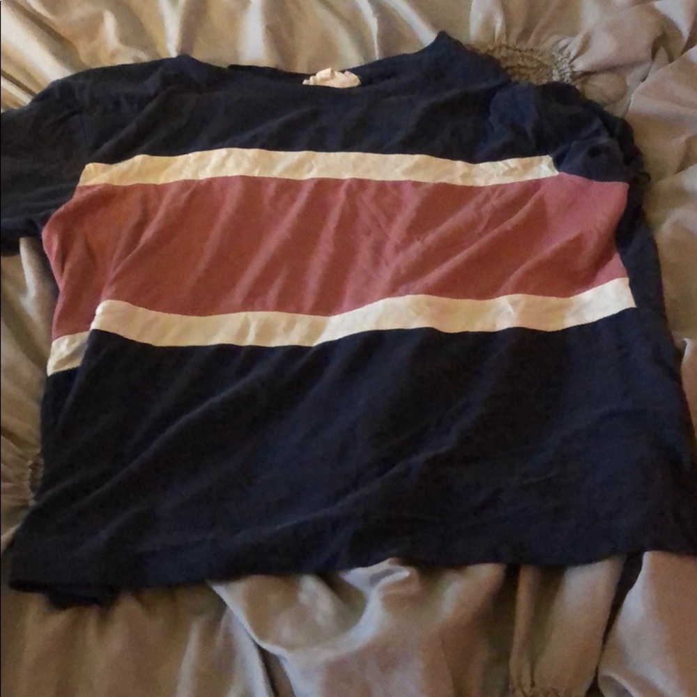 Pink rose tee with little stain size medium